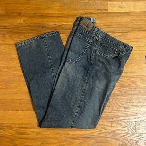 Wrangler Original Relaxed Boot Cut Denim Jeans Mens Size 33 X 30